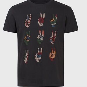 Men’s peace symbol graphic Tee